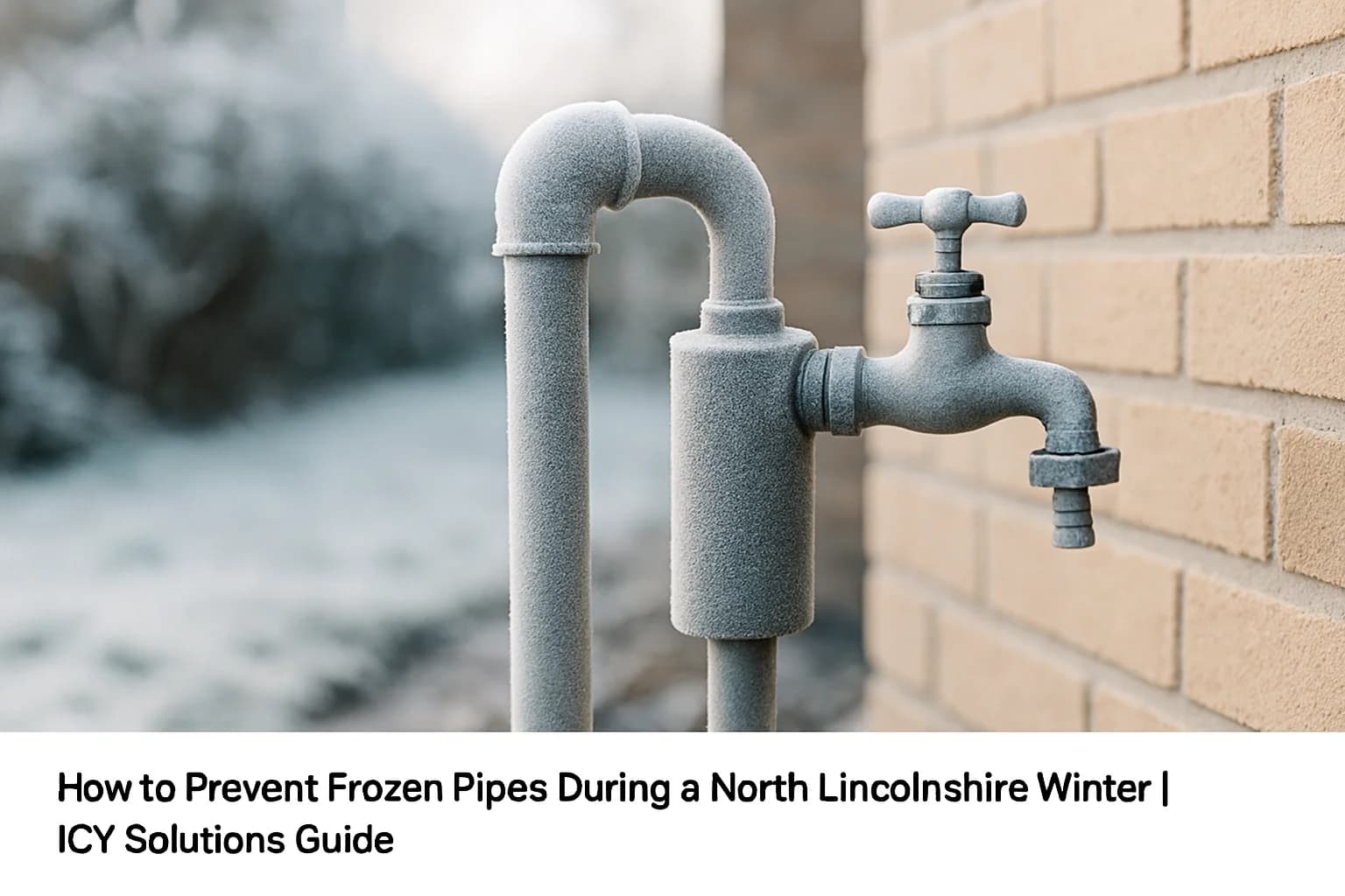 How to Prevent Frozen Pipes During a North Lincolnshire Winter | ICY Solutions Guide
